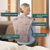 Homedics Vibration Heated Shoulder Massager Wrap, Comfort Pro Elite, Soft Fabric, Tension Relief, 2 Speeds & Styles, Long, NMS-450H view 3