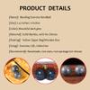 BRABUD Marble Hand Balls Dark Grey Chinese Health Exercise Baoding Balls Stress Relief 1.4'' BS004 view 3