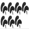 7 Pairs Traveler Men's Shoe Heel Plates Taps with Metal Nails - Large view 1