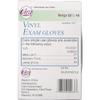 Cara Vinyl gloves fits either hands, Non-sterile, large, 8 1/2 to 9 - 50 ea view 2