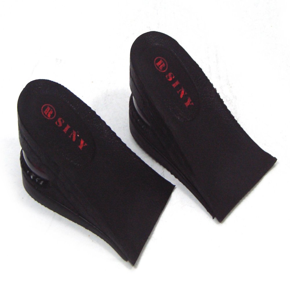 SINY 2-Layer Air up Height Increase Elevator Shoe Insoles Lift Kit - 5cm (Approx 2 inches) Heels Inserts for Men and Women