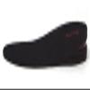 unbrand SINY Men Full length Orthotic Shoe Insoles 2Layer 3cm Height up Heel Pain Flat Feet Foot Care 1.2" Black Cushion view 2