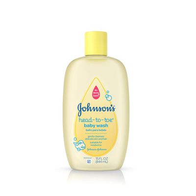 Johnson's No More Tears Head-to-Toe Baby Wash, 15 oz.
