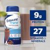 Ensure Original Milk Chocolate Nutrition Shake | Small Meal Replacement Shake | Ready To Drink | 9g Protein, 27 Vitamins and Minerals | 8 fl oz - 16 Pack view 3