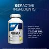 GAT SPORT Omega-3 Fish Oil, High Potency EPA, DHA, Brain, GLP1 Support, 90 Softgels view 4