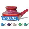 Baraka Handcrafted Ceramic Neti Pot - Nasal Rinse Tool for Home, Clears Nasal Passages, Hydrates Sinuses, Dishwasher Safe, Durable Food Grade Ceramic Glazes, Lightweight, Easy to Use - 10oz (Red) view 1