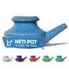 Baraka Handcrafted Ceramic Neti Pot - Nasal Rinse Tool for Home, Clears Nasal Passages, Hydrates Sinuses, Dishwasher Safe, Durable Food Grade Ceramic Glazes, Lightweight, Easy to Use - 10oz (Blue) view 1