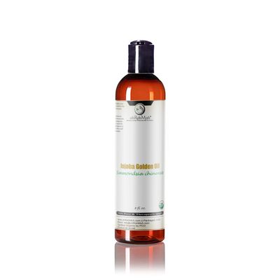 uh*Roh*Muh Pure Organic Jojoba Oil || USDA certified || Organic Golden Oil || Israel - (8 oz)