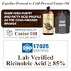 Handcraft Blends Organic Castor Oil 16 Fl Oz | 100% Pure and Natural | Premium Grade Carrier Oil | Hair, Eyelashes and Eyebrows | Hair and Body | Expeller-Pressed | Hexane-Free view 2