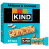 KIND Nut Bars, Almond & Coconut, Healthy Snack Bars, Gluten Free, Low Sodium, 3g Protein, 12 Count view 1