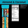 KIND Nut Bars, Almond & Coconut, Healthy Snack Bars, Gluten Free, Low Sodium, 3g Protein, 12 Count view 2