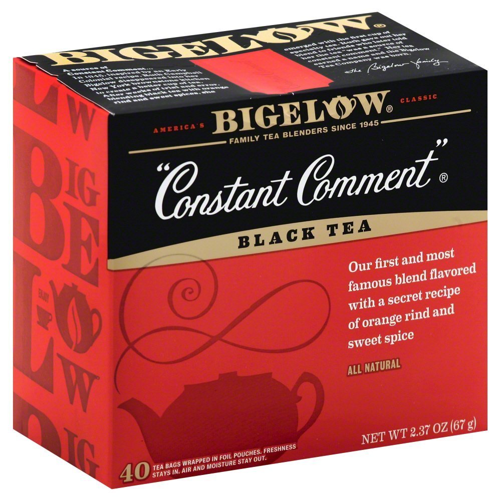 Bigelow Tea Constant Comment Black Tea, 40 Count Box (2.37OZ)