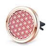 Mesinya Assorted(38mm) Car Air Freshener Vent Clip Diffuser Stainless Steel Aromatherapy Essential Oils Diffuser Lockets (Style 3) view 1