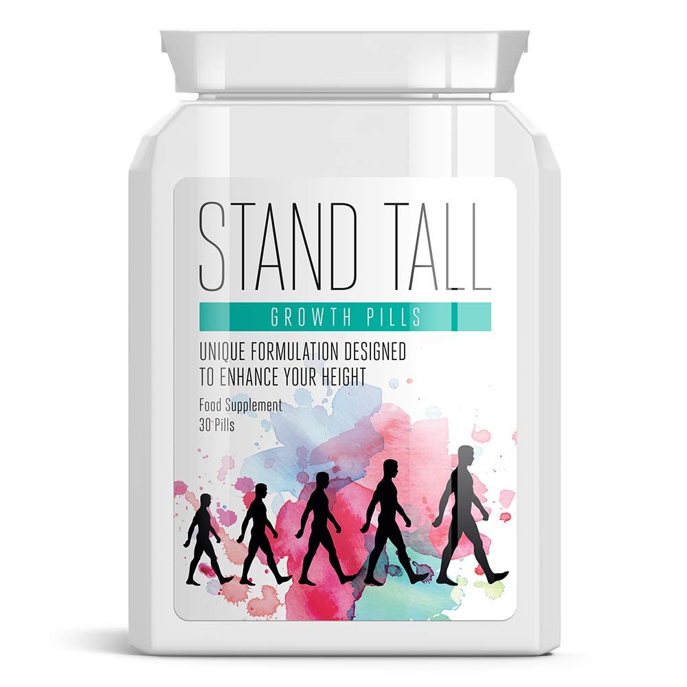 STAND TALL Growth Pills GET Taller GAIN Height GET Tall Height Enhancing Pill