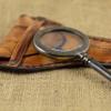 Calyron Brass Magnifying Glass Handheld Nautical Light Weight Best Science Real Home Decor Office Table Decorative Design Science Students Detective kit Glass with Leather case view 2