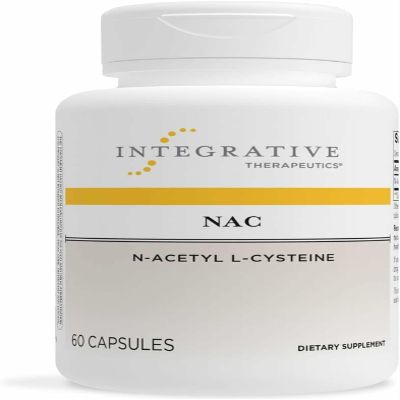 Integrative Therapeutics NAC - Antioxidant Support Supplement for Respiratory & Lung Function* - Gluten-Free & Dairy-Free - 60 Capsules (60 Servings)