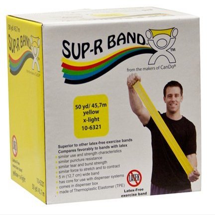 ALIMED 32819 Cando Sup-R Band Yellow 50 yds.