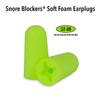 Mack's Snore Blockers Soft Foam Earplugs, 100 Pair Tub  Individually Wrapped  32 dB High NRR, 37 dB SNR  Comfortable Ear Plugs for Sleeping, Snoring, Loud Noise and Travel view 2