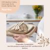 Bambu Pack of 250 - Bamboo Spoons Disposable Set, Biodegradable Eco Friendly Products, Bamboo Utensils for Events, Compostable Cutlery - Bulk Case view 2