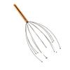 Body Back Scalp Massager, Head Scratcher, Manual Head Massager for Stress Relief, Relaxing Scalp Scratcher, Tingler for Gentle Hair Stimulation (Gold) view 1