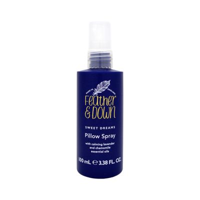Feather & Down 100ml Sweet Dream Pillow Spray, With Calming Lavender & Chamomile Essential Oils, Encouraging Calm, Tranquility & a Restful Night's Sleep, Vegan & Cruelty Free