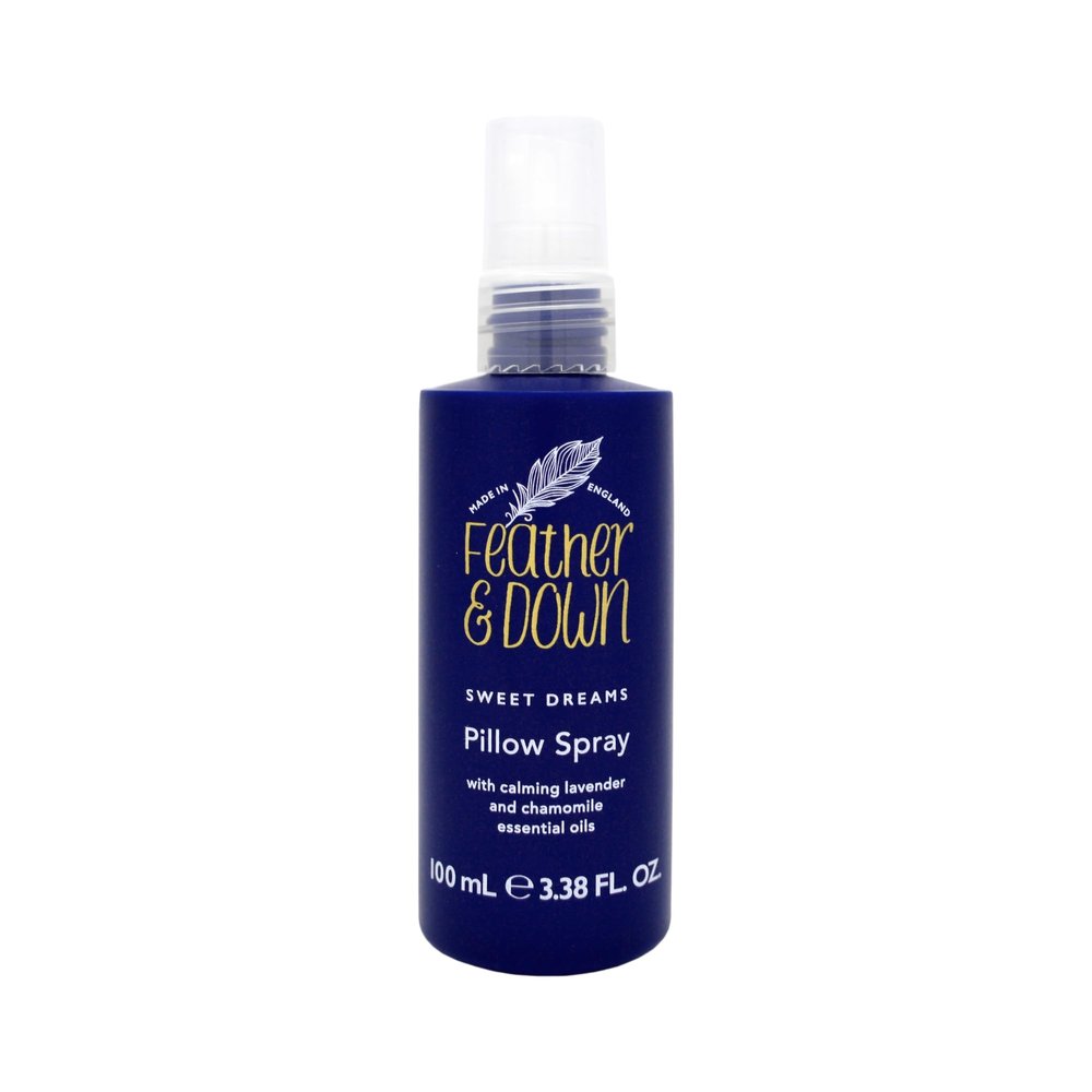 Feather & Down 100ml Sweet Dream Pillow Spray, With Calming Lavender & Chamomile Essential Oils, Encouraging Calm, Tranquility & a Restful Night's Sleep, Vegan & Cruelty Free