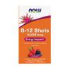 NOW Foods B-12 10,000mcg Shots 0.5 ounce 12 Count Box Mixed Berry view 1