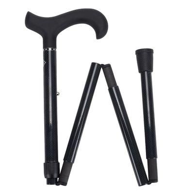 Men's Ultra-Light Weight and Durable Carbon Fiber Folding Cane
