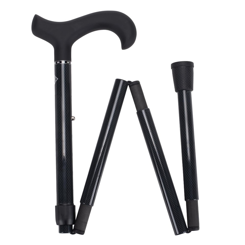 Men's Ultra-Light Weight and Durable Carbon Fiber Folding Cane