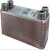 Duda Energy HX1230:M34 B3-12A 30 Plate Stainless Steel Heat Exchanger with 3/4" Male NPT Ports Copper Brazed, 2.9" Height, 2.9" Width, 7.5" Length view 1
