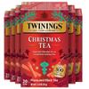Twinings Christmas Black Tea Individually Wrapped Bags, 20 Count (Pack of 6), Aromatic Cinnamon & Clove, Caffeinated, Enjoy Hot or Iced, 120 Teabags view 1