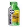 GU Energy Roctane Ultra Endurance Energy Gel, Vegan, Gluten-Free, Kosher, and Dairy-Free On-The-Go Sports Nutrition for Running, Biking, Hiking or Skiing, 24-Count, Pineapple view 1