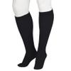 Juzo Soft 2002, Knee-High, 30-40 mmHg, Closed Toe Compression Stocking - Men & Women, Regular, 2 (II), Black view 1