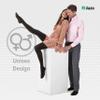 Juzo Soft 2002, Knee-High, 30-40 mmHg, Closed Toe Compression Stocking - Men & Women, Regular, 2 (II), Black view 2