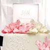 50th Wedding Anniversary Cake Topper view 1
