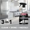 Weiman Stainless Steel Cleaner and Polish - Protects Appliances from Fingerprints and Leaves a Streak-Free Shine for Refrigerator, Dishwasher, Oven & Grill, Cleaning Supplies, Microfiber Cloth view 3