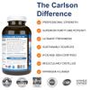 Carlson - The Very Finest Fish Oil, 700 mg Omega-3s, Norwegian Fish Oil Supplement, Wild Caught Omega-3 Fish Oil, Sustainably Sourced Fish Oil Capsules, Omega 3 Supplement, Lemon, 240 Softgels view 2