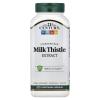 21st Century Milk Thistle Extract Veg Capsules, 200 Count view 1