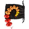 Wooden Prader Orchidometer, Prader Balls, Endocrine Rosary for Measuring Testis Scale in Clinic/Hospital for Endocrinologist and Pediatrician view 1