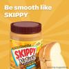 Skippy Creamy Peanut Butter, Natural with Honey, 15-Ounce Jars (Pack of 6) view 2