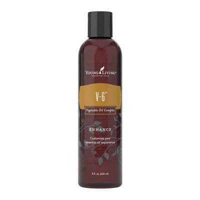 Young Living V-6 Enhanced Vegetable Oil Complex for Custom Blending with Essential Oils - 8 fl oz