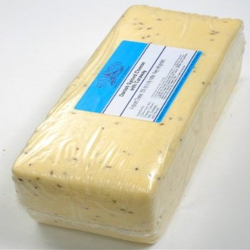 Creamy Havarti Caraway Cheese (Whole Block) Approximately 9 Lbs