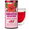 The Republic of Tea  Natural Hibiscus Tea, 36 Tea Bags, Herbal Blend, Caffeine Free, Gluten Free view 1