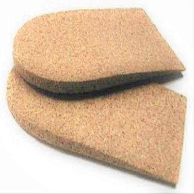 1/4" (6mm) Cork/Rubber Blend Heel Lift, 10 Pack, Medium (2 1/2" Wide)