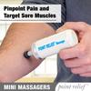 Point Relief 14-1050 Mini Massager for Handheld Targeted Massage Therapy Relieve Muscle Pain view 2