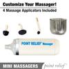 Point Relief 14-1050 Mini Massager for Handheld Targeted Massage Therapy Relieve Muscle Pain view 4