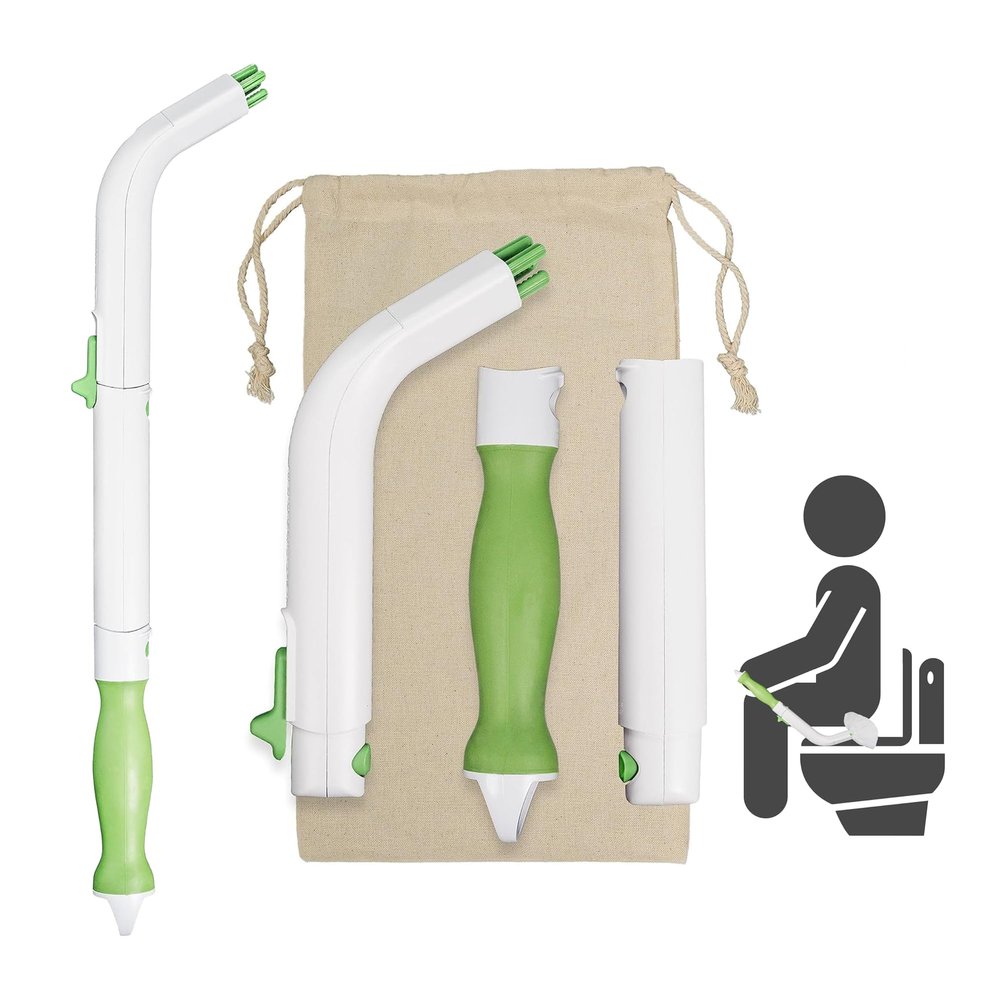 FreedomWand Multipurpose Toilet Aids - Wiping Aid Toileting for Women & Men, Butt Wiper Tool, Toilet Assist Device and Paper Extender, Ideal for Elderly, Disabled and Post Surgery Use - 20" Inch