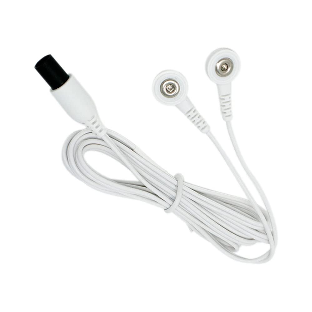 Discount TENS Omron Compatible Replacement Lead Wire  Works with Omron Max, Pro & Pocket Devices, Fits Omron Size Snap Connectors, Durable Cable for Omron Pain Relief Devices