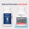 Allergy Research Group Pure Vitamin C Supplement - Ascorbic Acid, 1000mg Organic Vitamin C, High Potency, Unbuffered, Mild Acidity, Vegetarian Capsules - 100 Count view 2