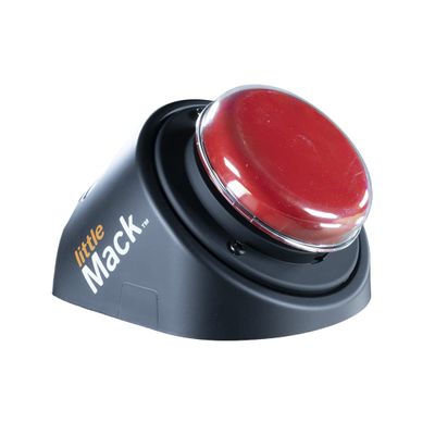 AbleNet LITTLEmack Single Message Dedicated Speech Generating Device, Portable AAC Communication Device for Non-Verbal Speech Therapy Communication Part #10000042